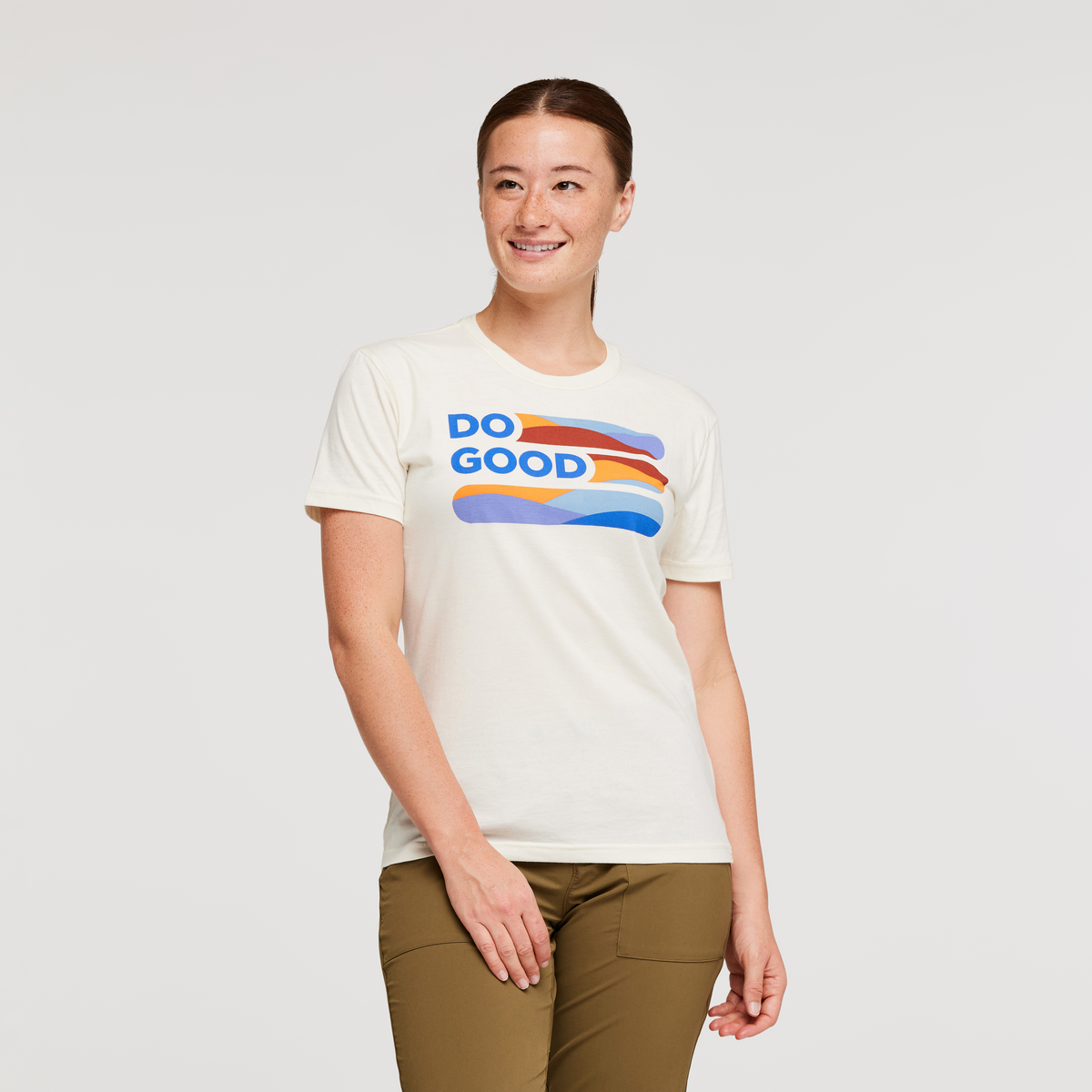 Do Good Stripe T Shirt   Women's