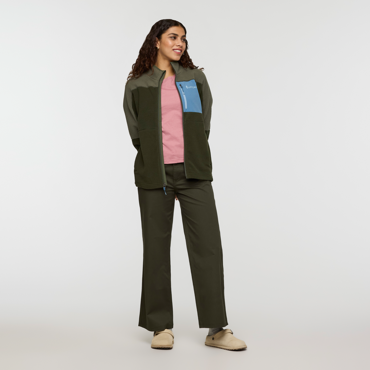 Alternative view of Abrazo Fleece Full Zip Jacket   Women's