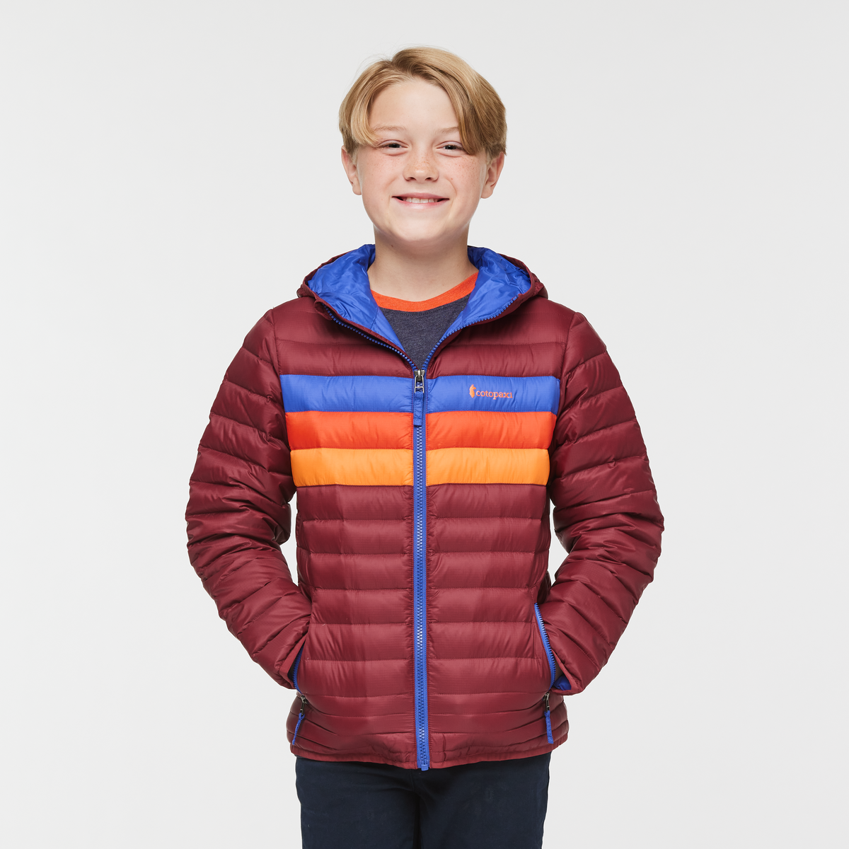 Fuego Hooded Down Jacket   Kids'