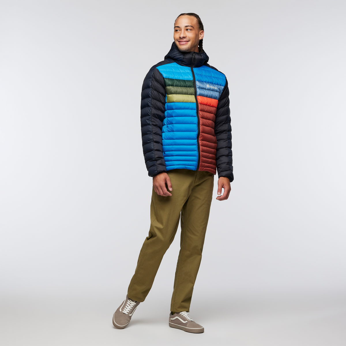 Alternative view of Funky Fuego Down Hooded Jacket   Men's