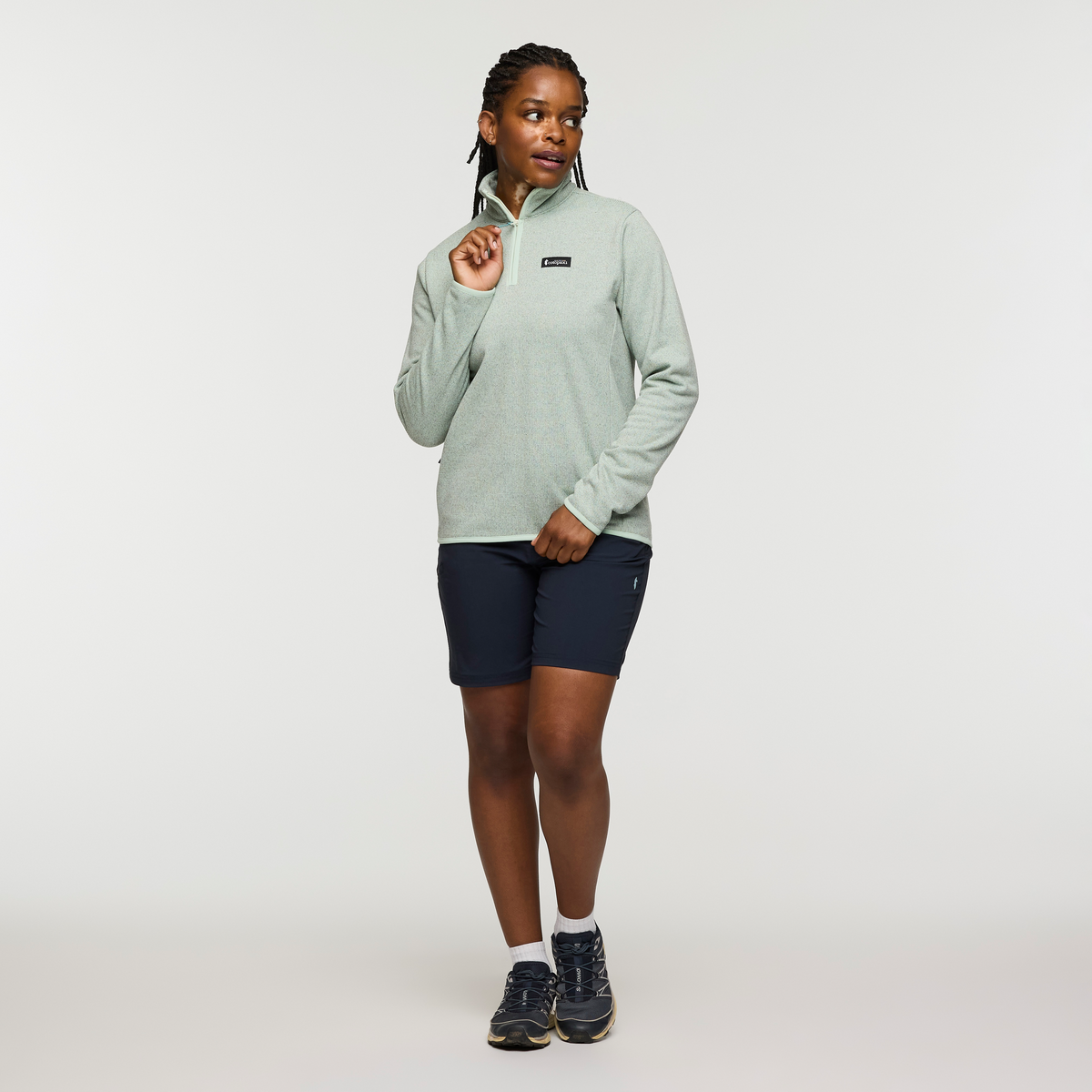 Alternative view of Envo Fleece Quarter Zip Pullover   Women's
